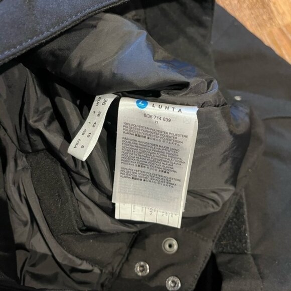 Lutha black ski pant size 36 - Picture 2 of 11